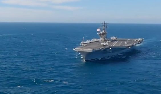 USS Nimitz: Symbol der US-Militärmacht auf dem Weg in die Karibik