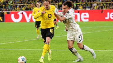 Eintracht Frankfurt verliert in einem knappen Duell gegen Borussia Dortmund