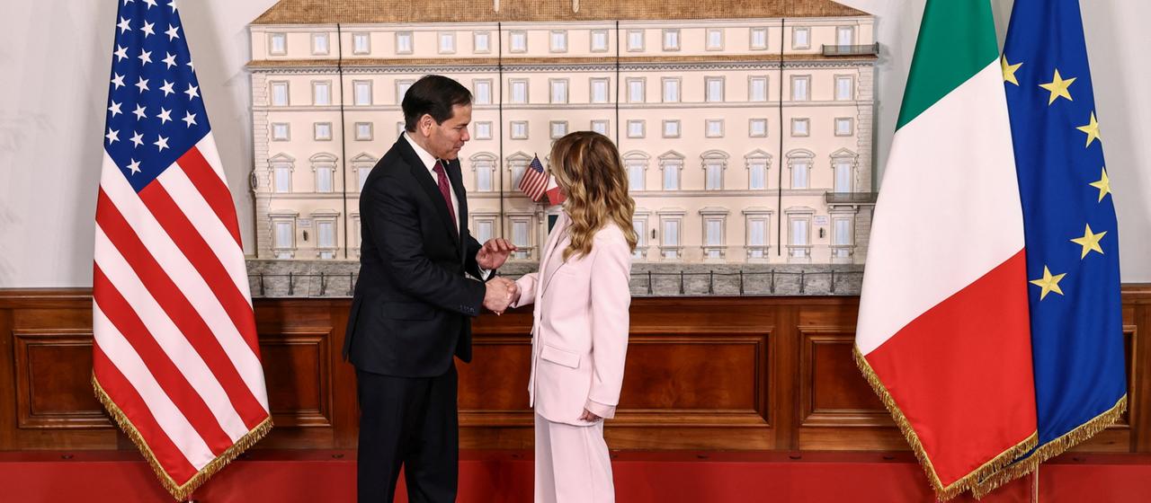 US-Außenminister Rubio in Rom: Bemühungen um diplomatischen Dialog