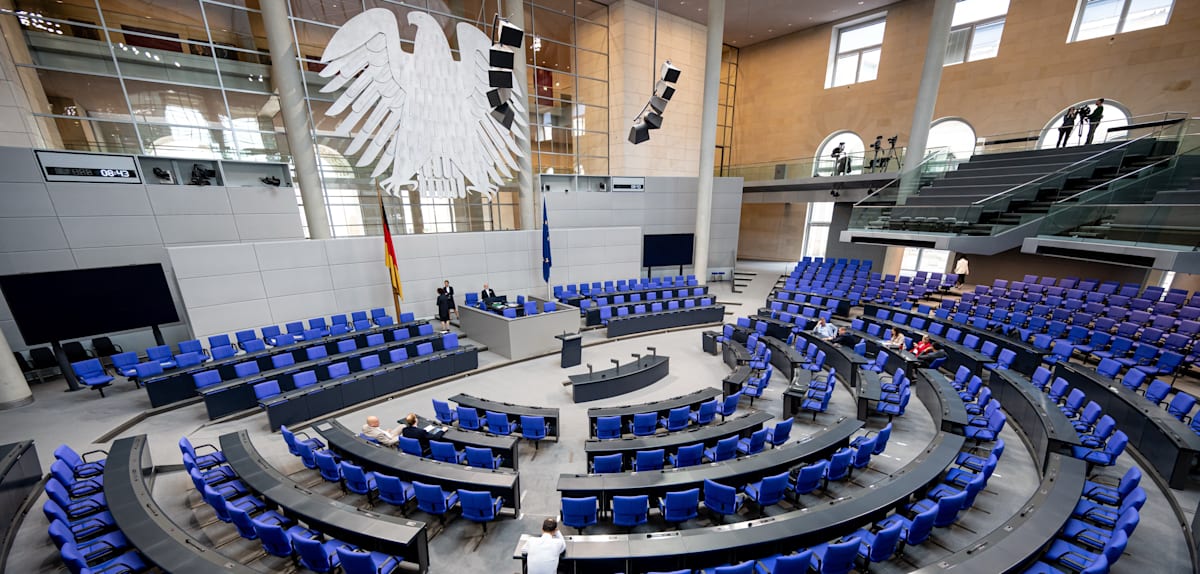 Anwesenheit von Abgeordneten im Bundestag