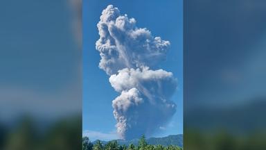Tragische Folgen eines Vulkanausbruchs in Indonesien