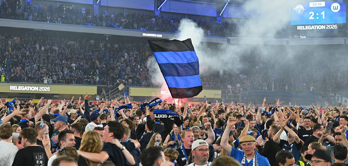SC Paderborn feiert Bundesliga-Aufstieg mit kontrollierter Euphorie