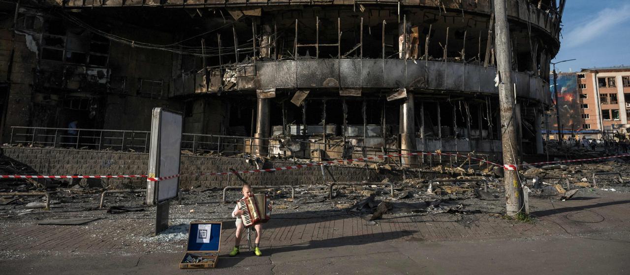 Kiew nach dem Großangriff: Eine Stadt gibt nicht auf