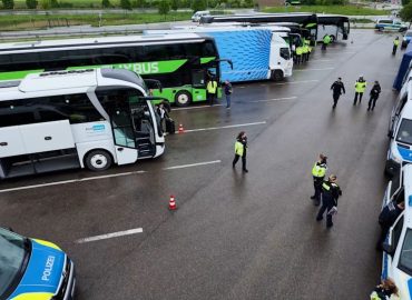 Schockierende Ergebnisse bei einer Kontrolle von Reisebussen auf der A8