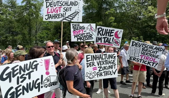 Brenner-Sperrung begeistert Anwohner und bleibt störungsfrei