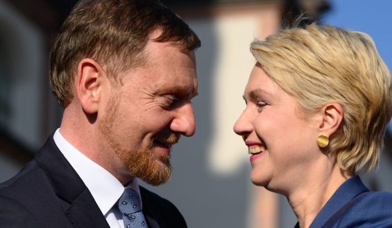 Kritik an Kretschmers Wahlaufruf für Schwesig