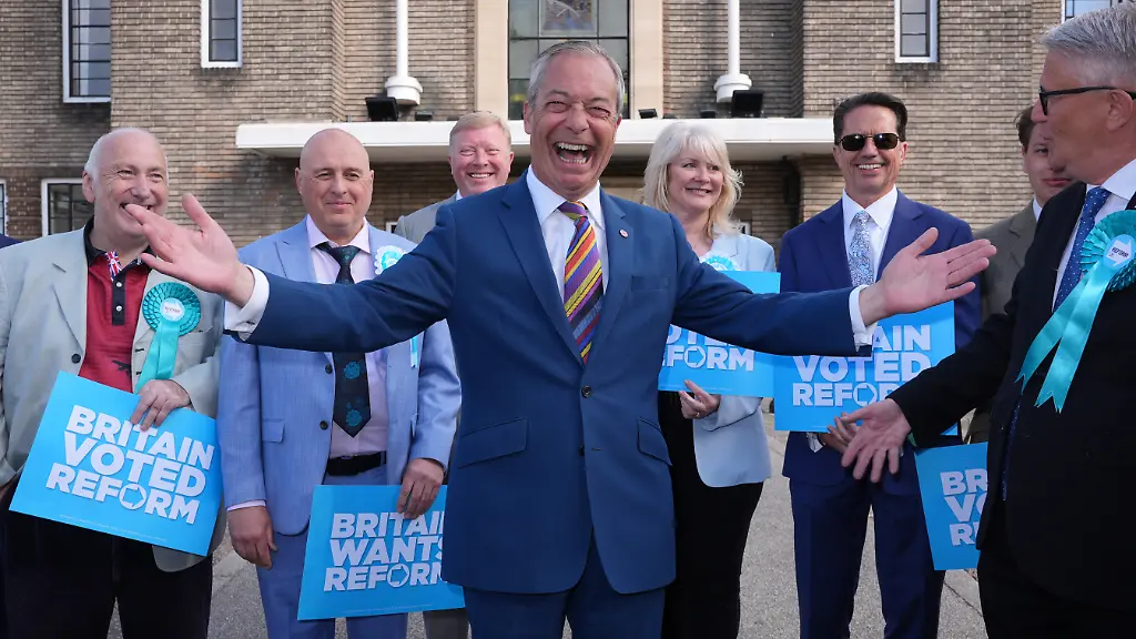 Farages Erfolg bei Kommunalwahl in Großbritannien: Ein Ende der Ära?