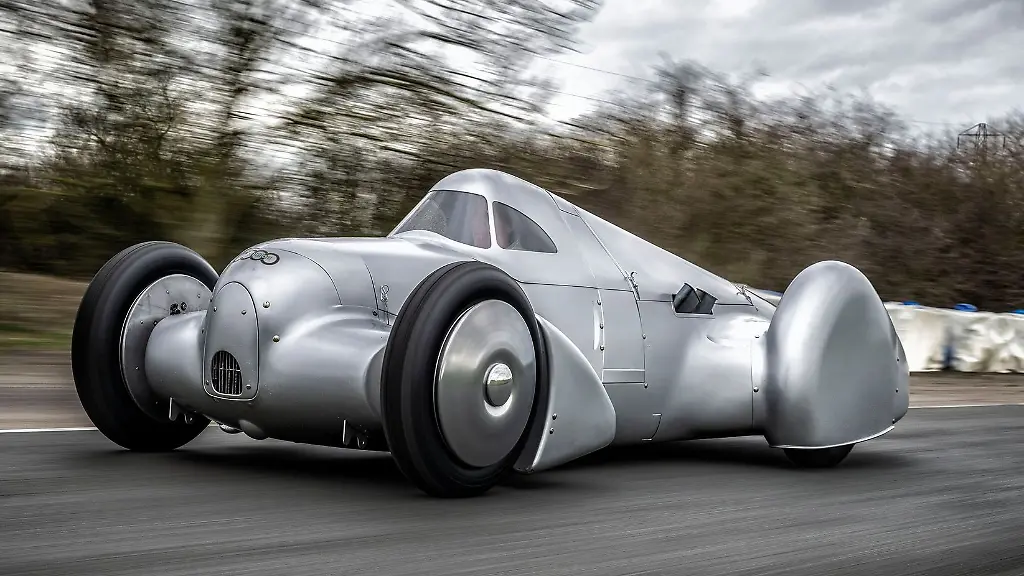 Rückkehr des Auto Union Lucca: Der Silberpfeil lebt wieder