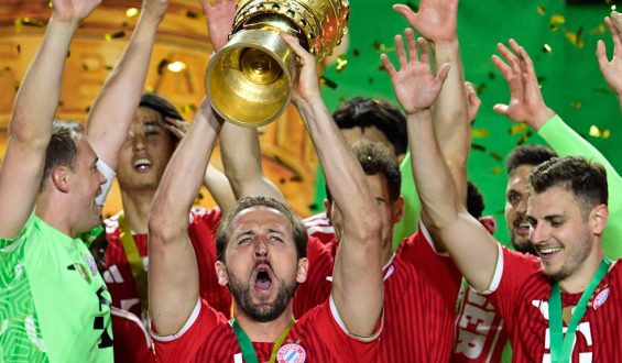 Hattrick im Pokalfinale: Harry Kane führt Bayern München zum Sieg