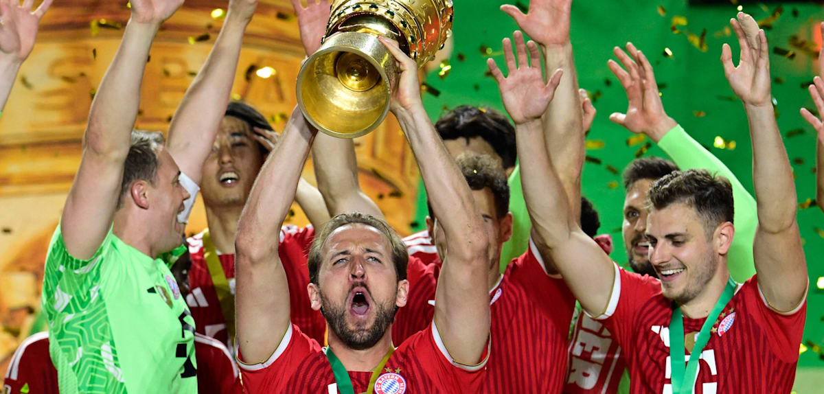 Hattrick im Pokalfinale: Harry Kane führt Bayern München zum Sieg