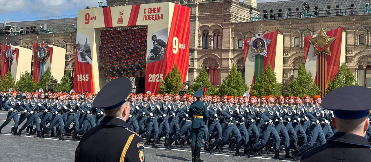 Waffenruhe: Siegesparade in Moskau ohne militärische Vorführungen