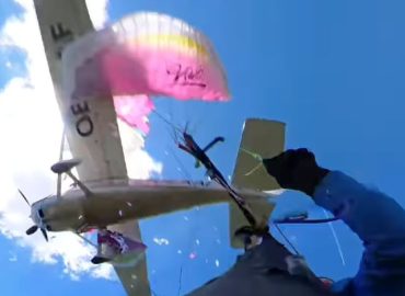 Paragliderin äußert sich nach Kollision mit Cessna