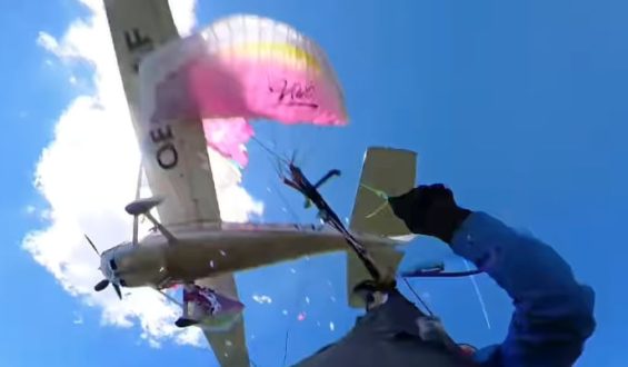 Paragliderin äußert sich nach Kollision mit Cessna