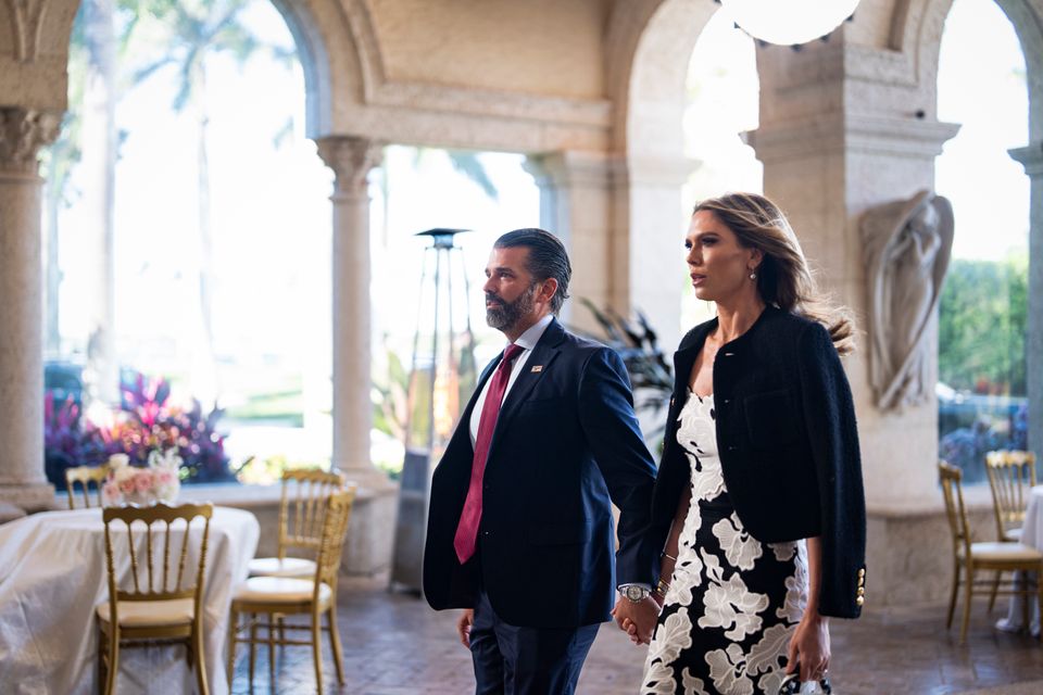 Donald Trump Jr. Hochzeit ohne Donald Trump