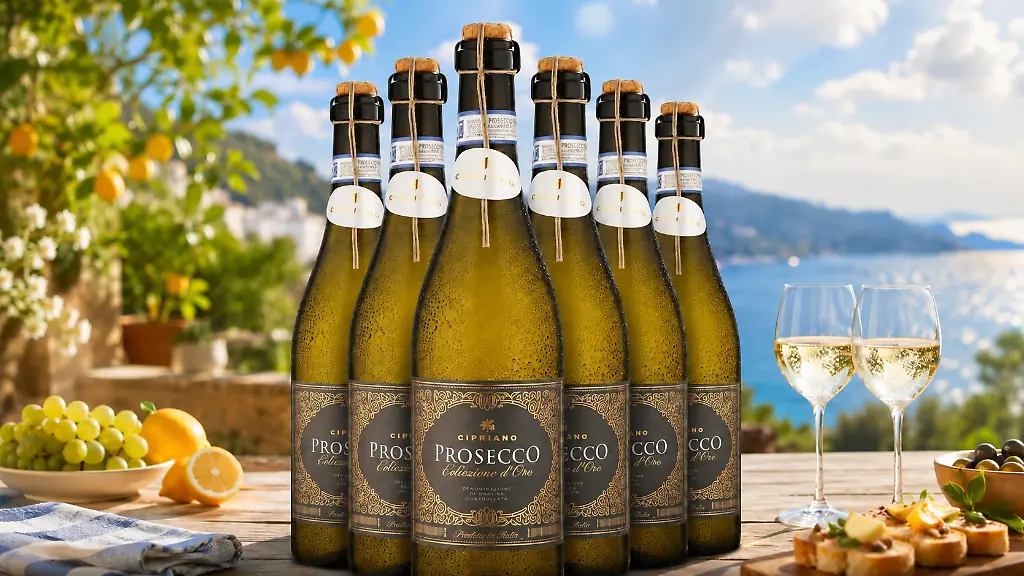 Exklusives Preisangebot für Cipriano Prosecco Edizione d’Oro