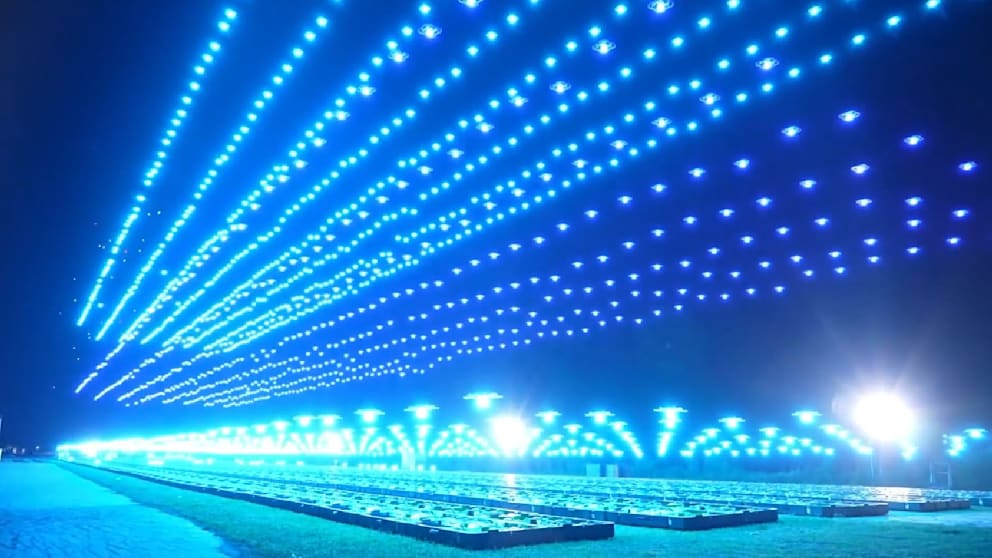 Rekord-Drohnen-Show in China