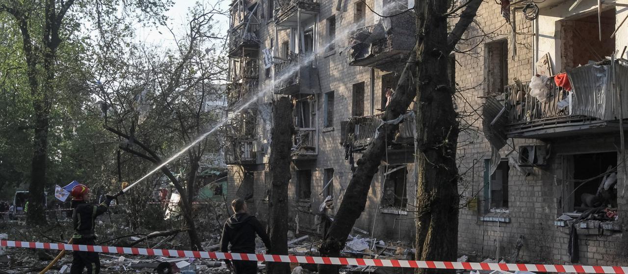 Erneute Eskalation: Drohnen- und Raketenangriffe in der Ukraine