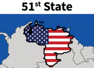Trump postet Venezuela-Karte in US-Flaggenfarben