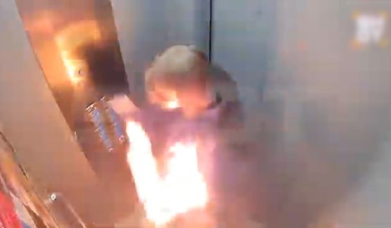 Powerbank verursacht Explosion im Aufzug