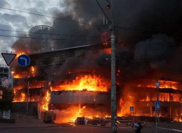 Kiew erleidet massive russische Luftangriffe