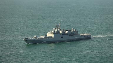 Russisches Kriegsschiff im Ärmelkanal involviert