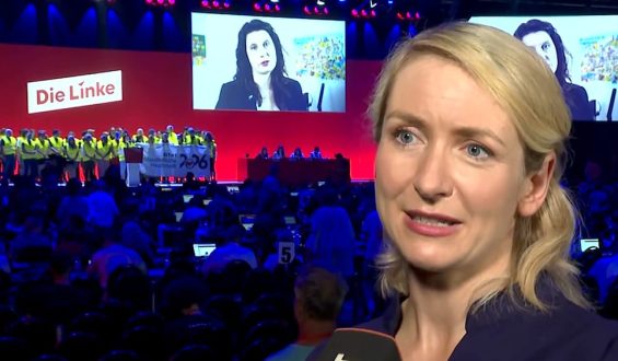 Ines Schwerdtner und Luigi Pantisano als Doppelspitze der Linken gewählt