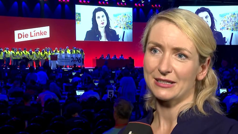Ines Schwerdtner und Luigi Pantisano als Doppelspitze der Linken gewählt