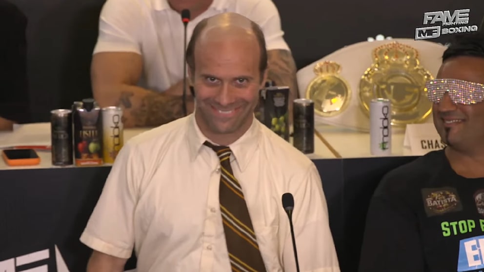 Auftritt von „Dad“ bei Fame Fighting International
