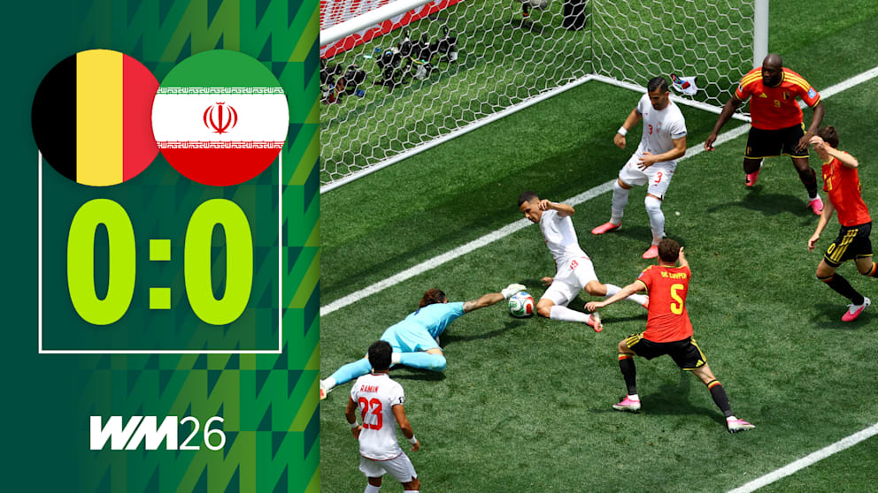 Iranischer Torhüter brilliert gegen Belgien