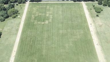 Verfärbungen auf der National Mall sorgen für Aufsehen