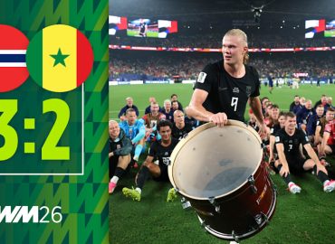 Haaland sichert Norwegen den Sieg gegen Senegal
