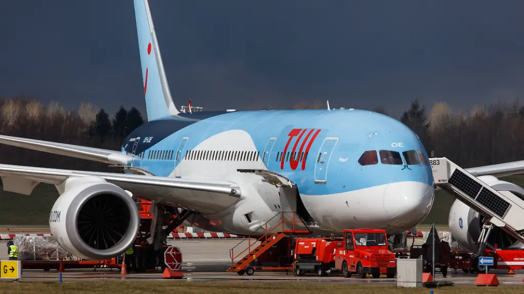 Schlange legt Tui-Dreamliner lahm