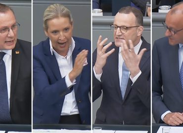 Intensive Debatte im Bundestag über Putin und die AfD