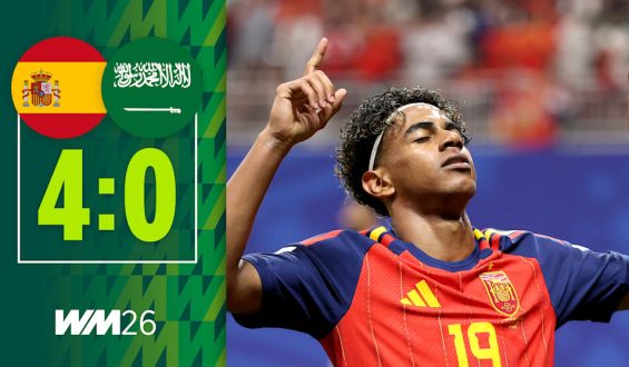 Yamal debütiert mit erstem WM-Tor gegen Saudi-Arabien