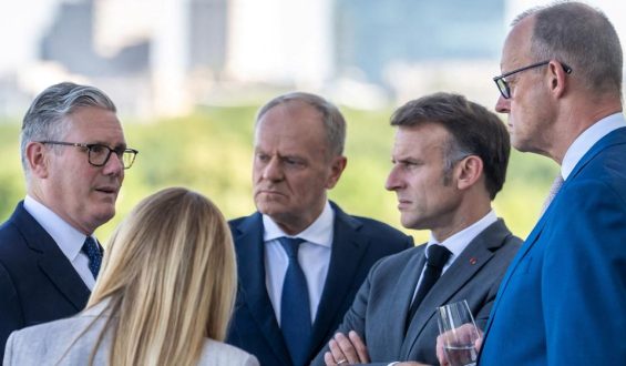 E5-Treffen in Berlin: Demonstration der Einigkeit – Verabschiedung von Starmer