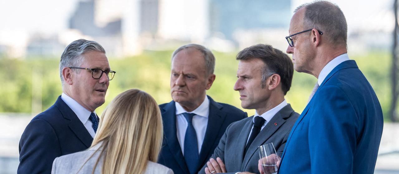 E5-Treffen in Berlin: Demonstration der Einigkeit – Verabschiedung von Starmer