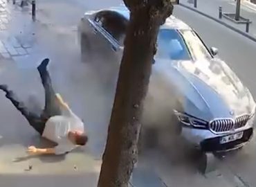 Unfassbares Verhalten nach Unfall: Raser erfasst Fußgänger