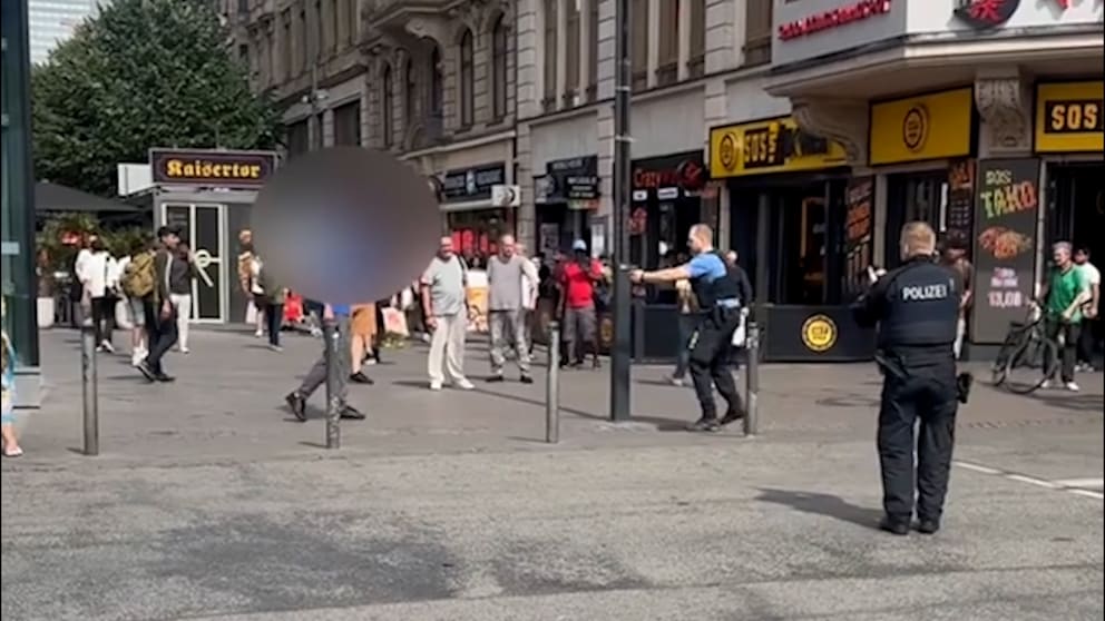 Drogen-Kontrolle in Frankfurt eskaliert