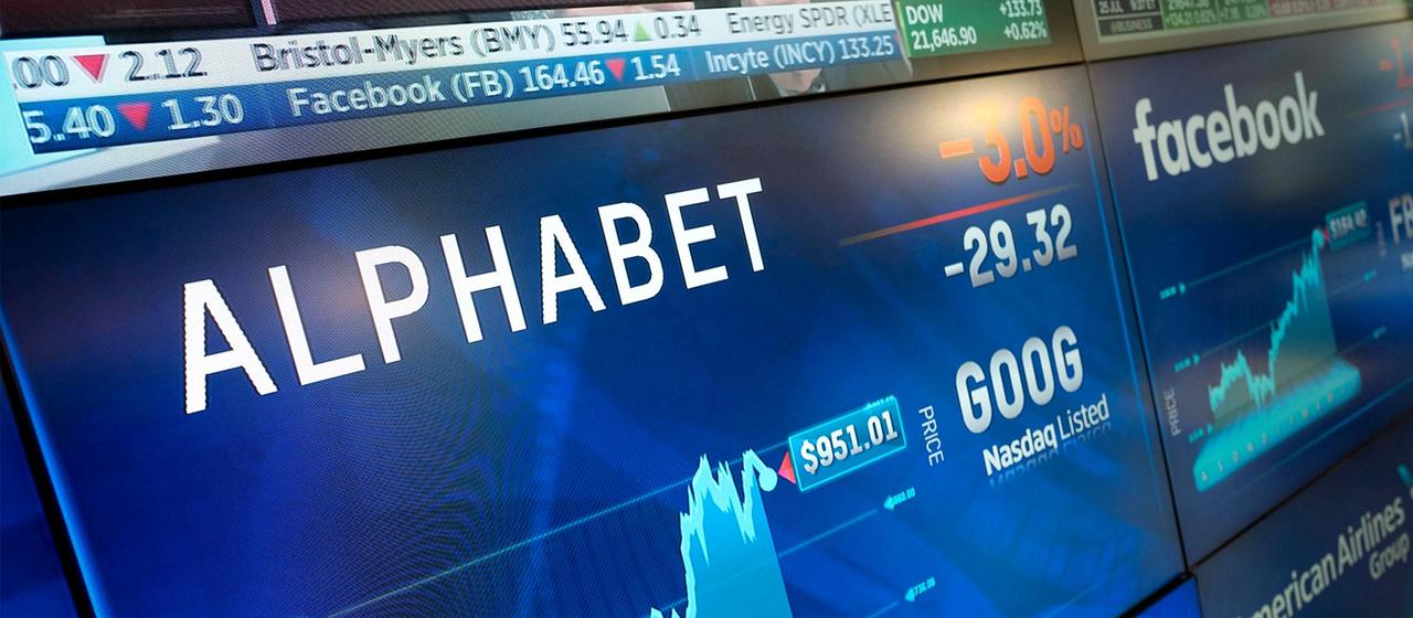 Alphabet-Aktie nun Teil des Dow Jones