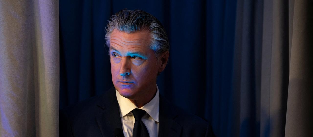 Newsom kritisiert politische Ermittlungen gegen sich und seine Frau