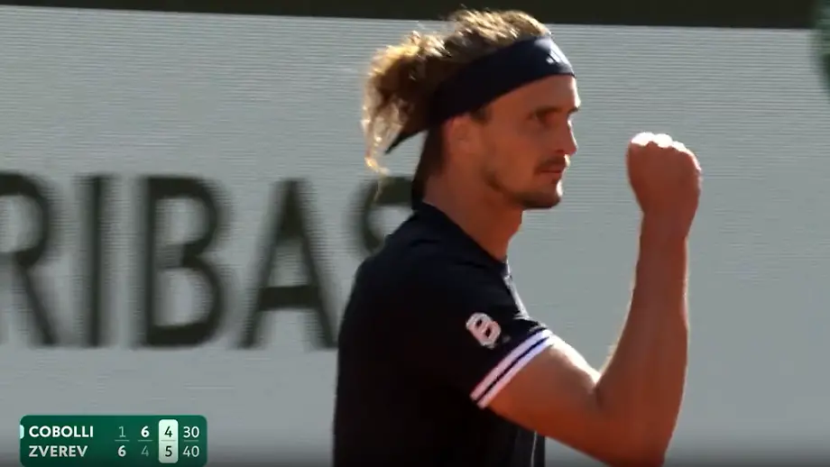 Zverev besiegt Cobolli in einem Vier-Stunden-Krimi
