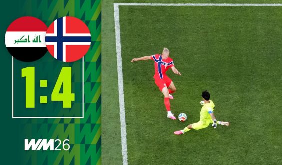 Norwegen besiegt Irak mit 4:1