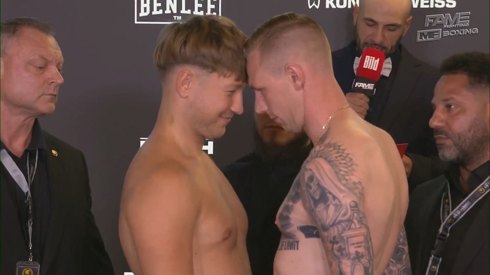 Verwirrung vor dem Fame Fighting International