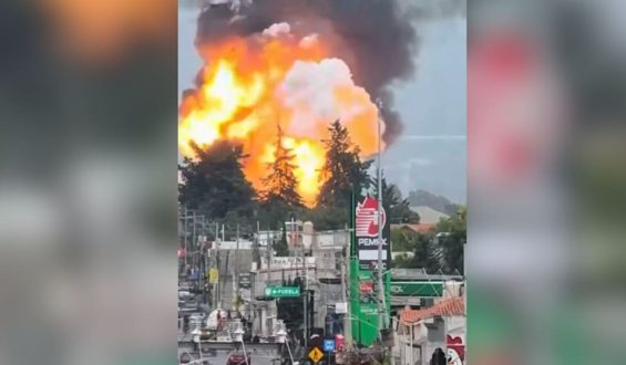 Explosion eines Treibstofflagers in Mexiko