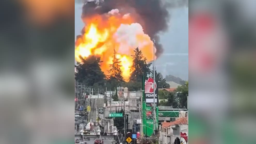 Explosion eines Treibstofflagers in Mexiko