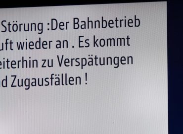 Störung bei der Deutschen Bahn behoben