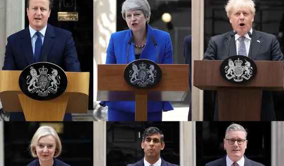 Chaotische Dekade: Großbritanniens Regierungswechsel