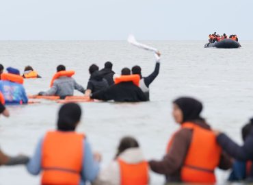 Großbritannien registriert Rekordanzahl an Bootsflüchtlingen in einem Tag