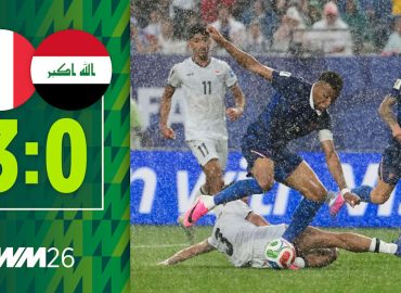 Das längste Spiel der WM: Mbappé-Show bei Regen-Chaos