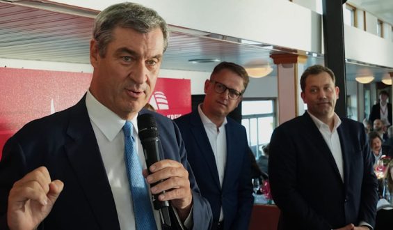 SPD’s Seeheimer Kreis und Union auf gemeinsamer Spargelfahrt